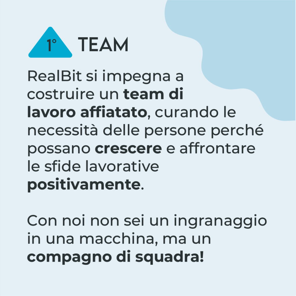 i 4 valori del manifesto agile - il team e gioco di squadra